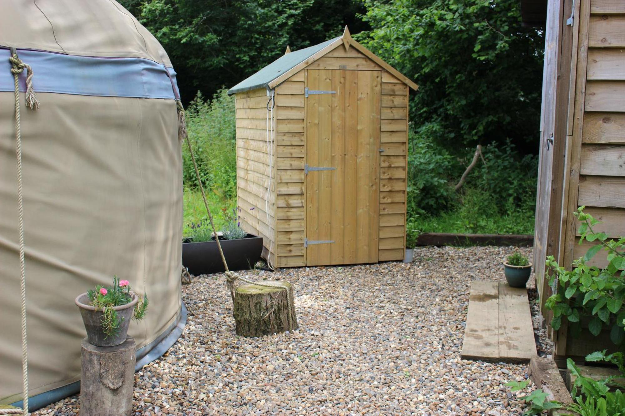 The Yurt At Worcesters Farm Canterbury Buitenkant foto